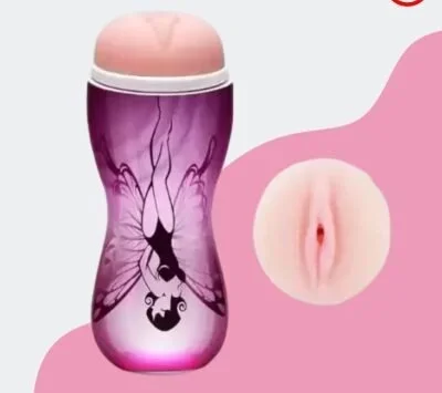 Pretty Love Kitty Gold 3d Masturbator For Men