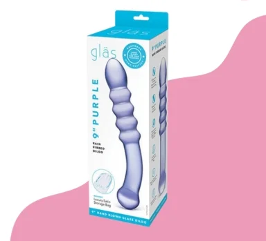 Spartacus Blown Unisex Glass Dildo