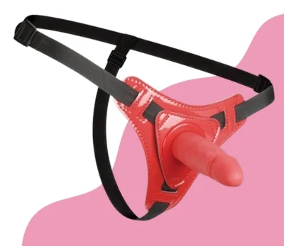 Strapon Harness Red