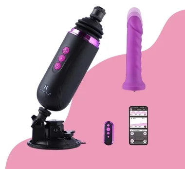 Wireless Sex Machine - Vibrating, Heating, Thrusting